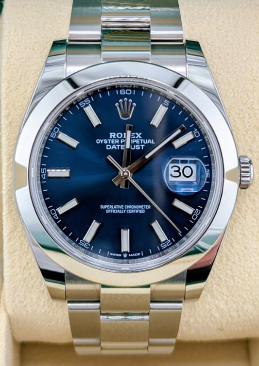 Rolex - Datejust Blue 41