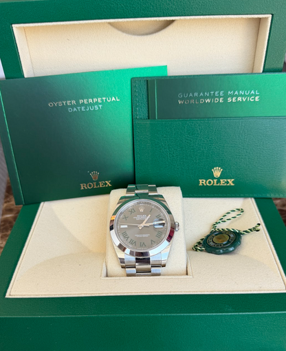 Rolex - Datejust Wimbledon 41