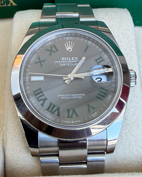 Rolex - Datejust Wimbledon 41