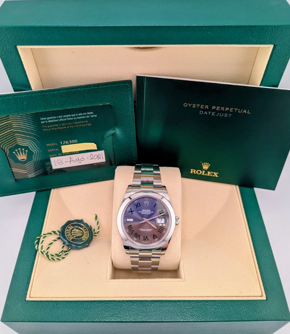 Rolex - Datejust Wimbledon 41