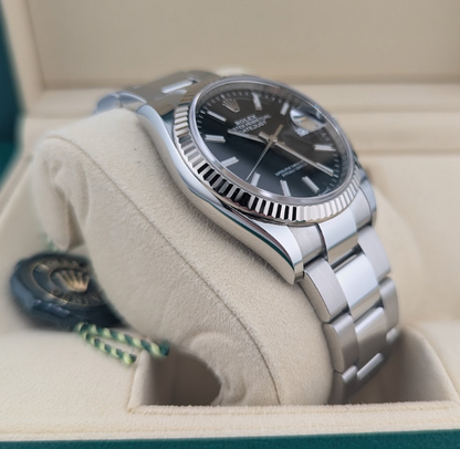 Rolex Datejust Black 36