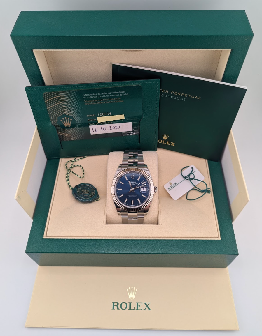 Rolex Datejust Blue 41