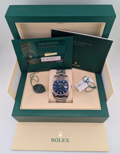 Rolex Datejust Blue 41