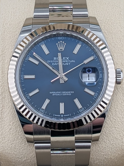 Rolex Datejust Blue 41