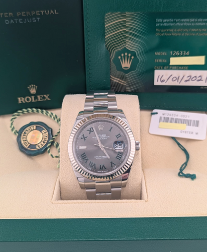 Rolex Datejust Wimbledon 41