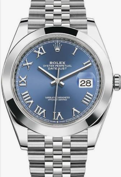 Rolex Datejust Blue/Roman 41 - NEW/UNWORN